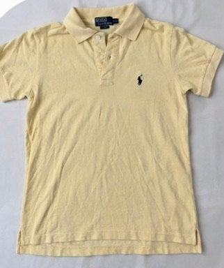 Ralph Lauren Polo Geel – M – Custom Fit, Ophalen of Verzenden, Zo goed als nieuw, Maat 48/50 (M), Geel