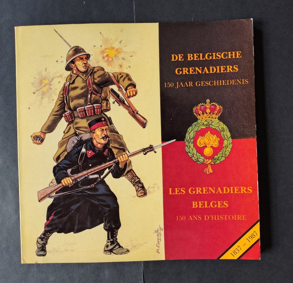 Boek de Belgische Grenadiers, Boeken, Diverse auteurs, Ophalen of Verzenden, Zo goed als nieuw, Landmacht
