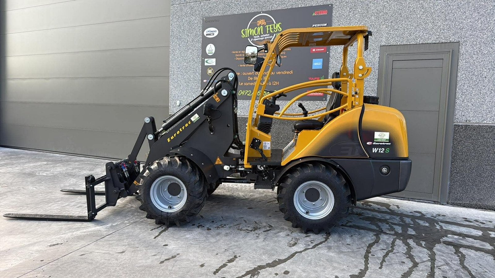 Euro-trac W12S de démonstration a vendre, Articles professionnels, Enlèvement