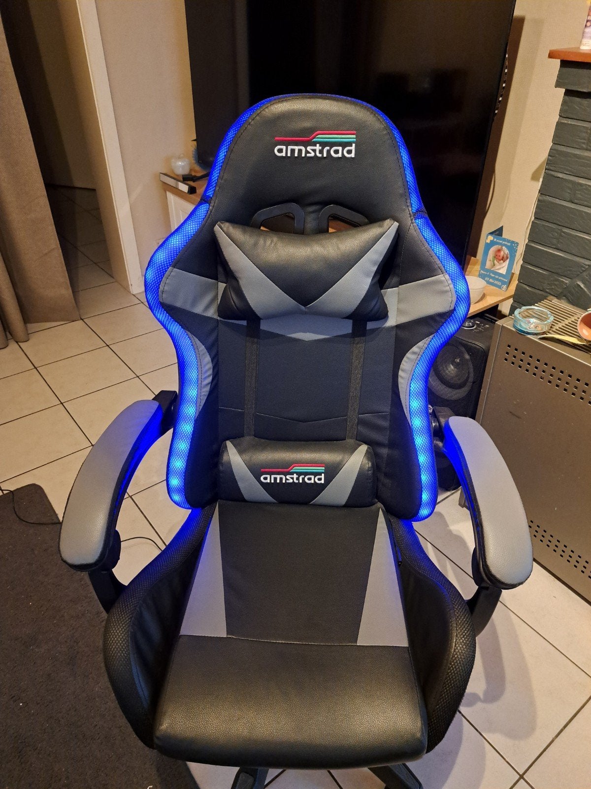 gaming stoel met led, Ophalen