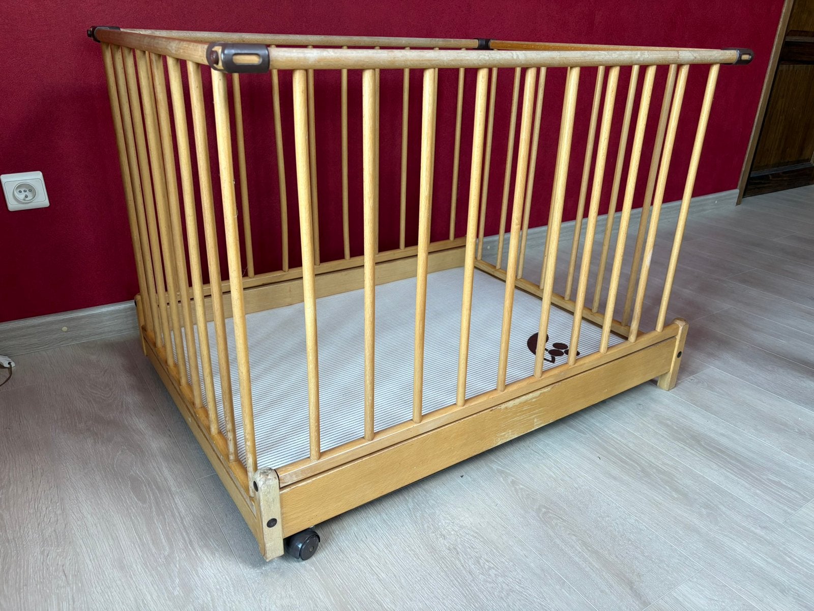 Parc pour bébés, Enfants & Bébés, Enlèvement, Utilisé, Roulettes