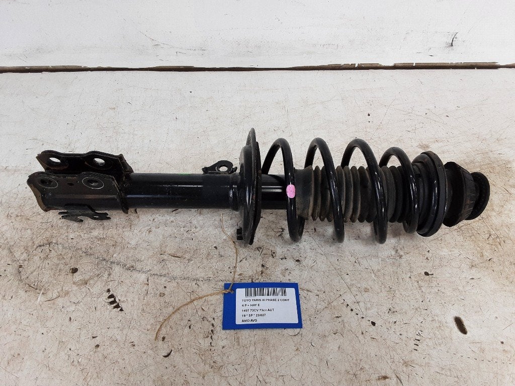 AMORTISSEUR OU ABSORBEUR DE CHOC AVANT GAUCHE (485200D431), Utilisé, Toyota
