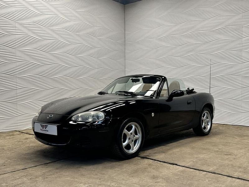 Mazda MX-5 1.6i*TOP CONDITION*SOFTTOP*HANDEL*NAVI*, Cuir, Achat, Alarme, Beige