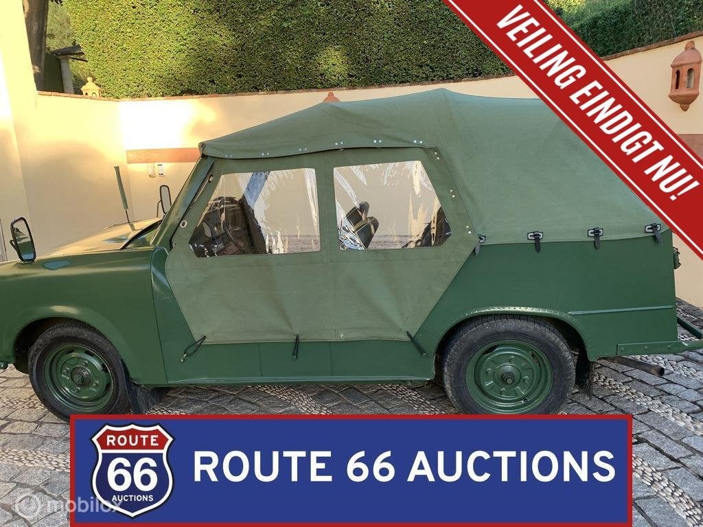 Trabant P601 Kübelwagen | 1960 | Route 66 Auctions, Achat, Entreprise, Boîte manuelle, Essence