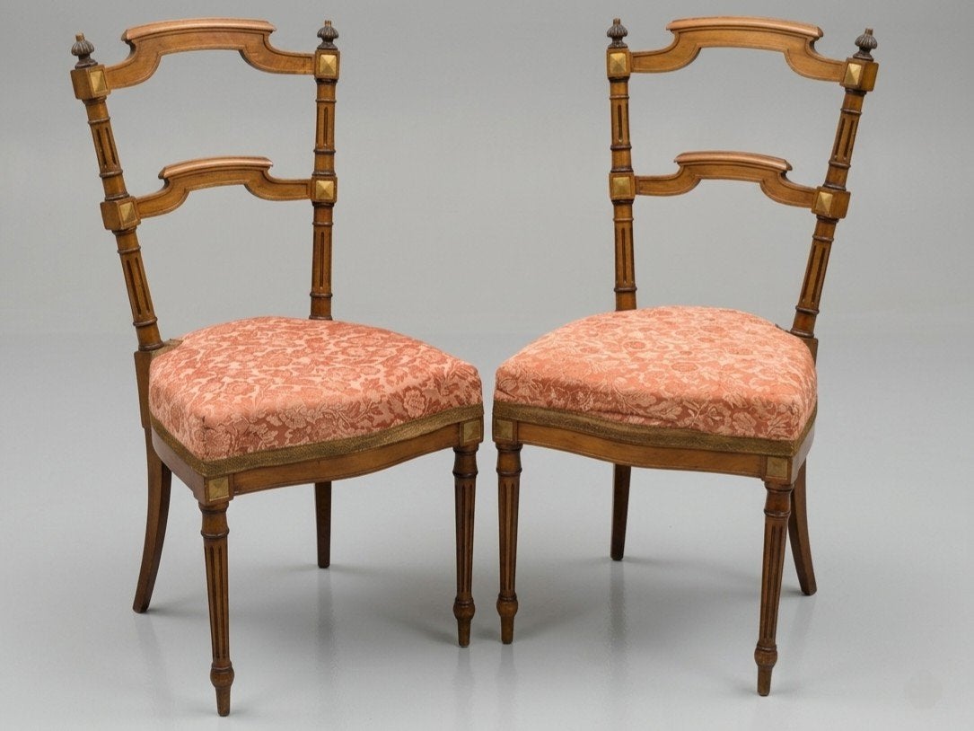 Deux chaises anciennes Napoléon III, Enlèvement