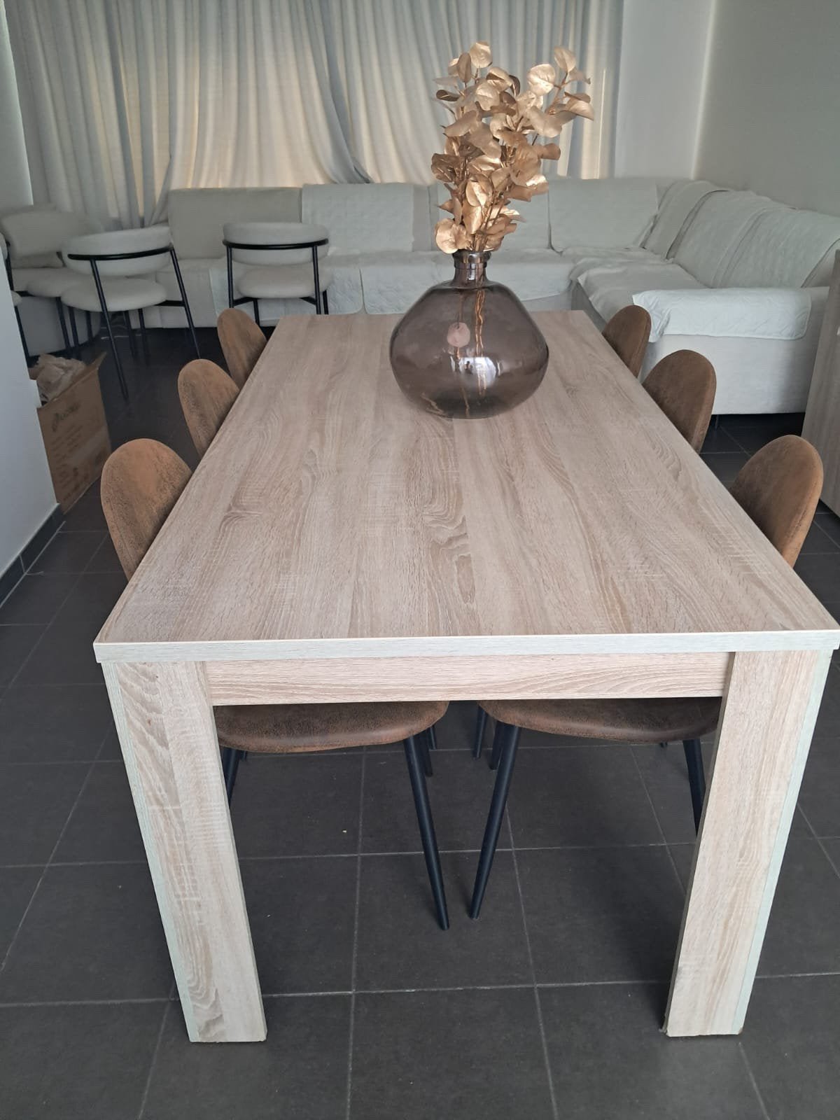 Table basse avec chaises, Maison & Meubles, Mobilier complet, Enlèvement