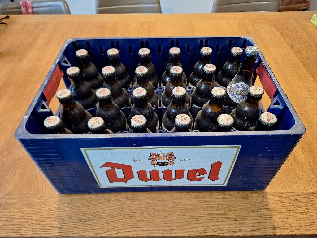Bak Duvel 2017 - 2018 en Orval 2019, Collections, Marques de bière, Enlèvement, Comme neuf, Bouteille(s), Duvel