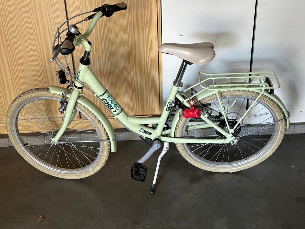 Meisje fiets 24 inch, Fietsen en Brommers, Ophalen, Zo goed als nieuw, 24 inch, Versnellingen