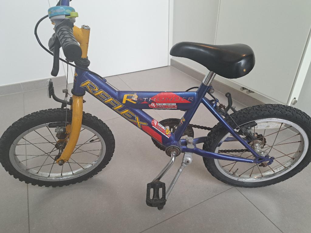 Kinderfiets, Fietsen en Brommers, Fietsen | Kinderfietsjes, Ophalen, Gebruikt, 16 tot 20 inch, Reflex