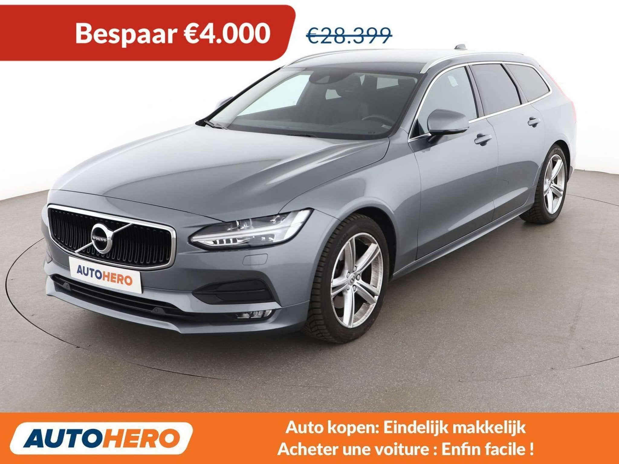 Volvo V90 2.0 D4 BUSINESS PLUS AWD (automatique), Cuir, Achat, V90, Euro 6