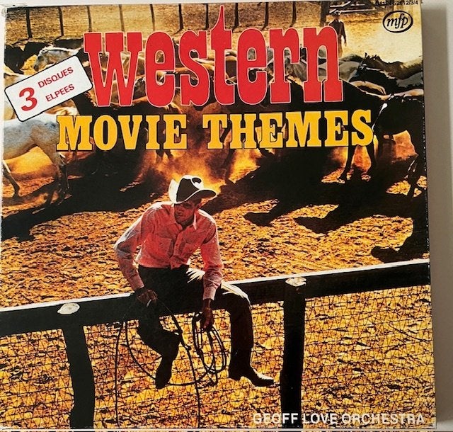 3 LP BOX - WESTERN MOVIE THEMES, Enlèvement ou Envoi, 1970 - 1979, Comme neuf