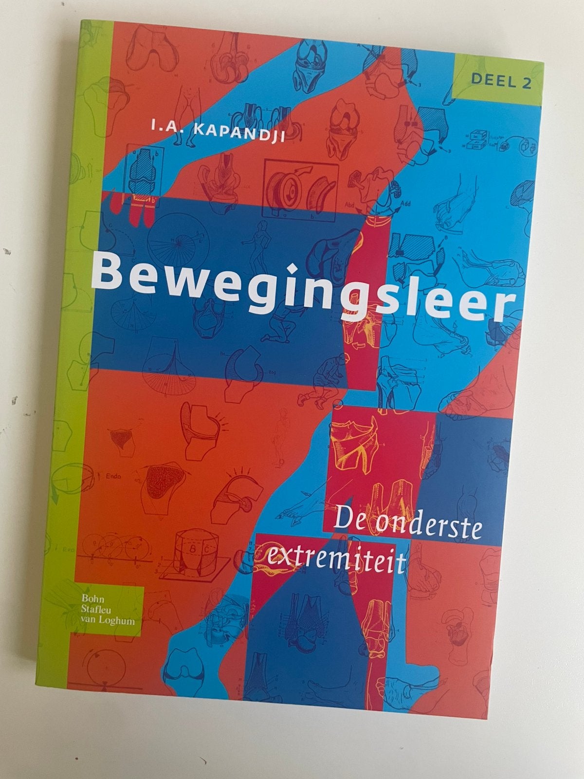 Bewegingsleer  - Deel 2 De onderste extremiteit, Boeken, Ophalen, I.A. Kapandji; J.M.G. Kauer; C.E. Rutten-Dobber