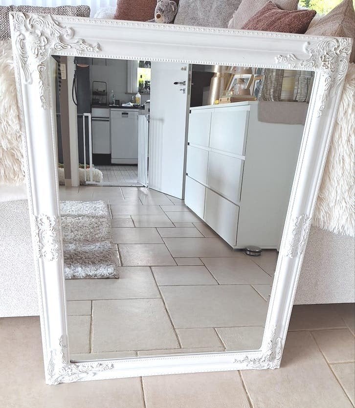 Grote Brocante spiegel, Huis en Inrichting, Ophalen