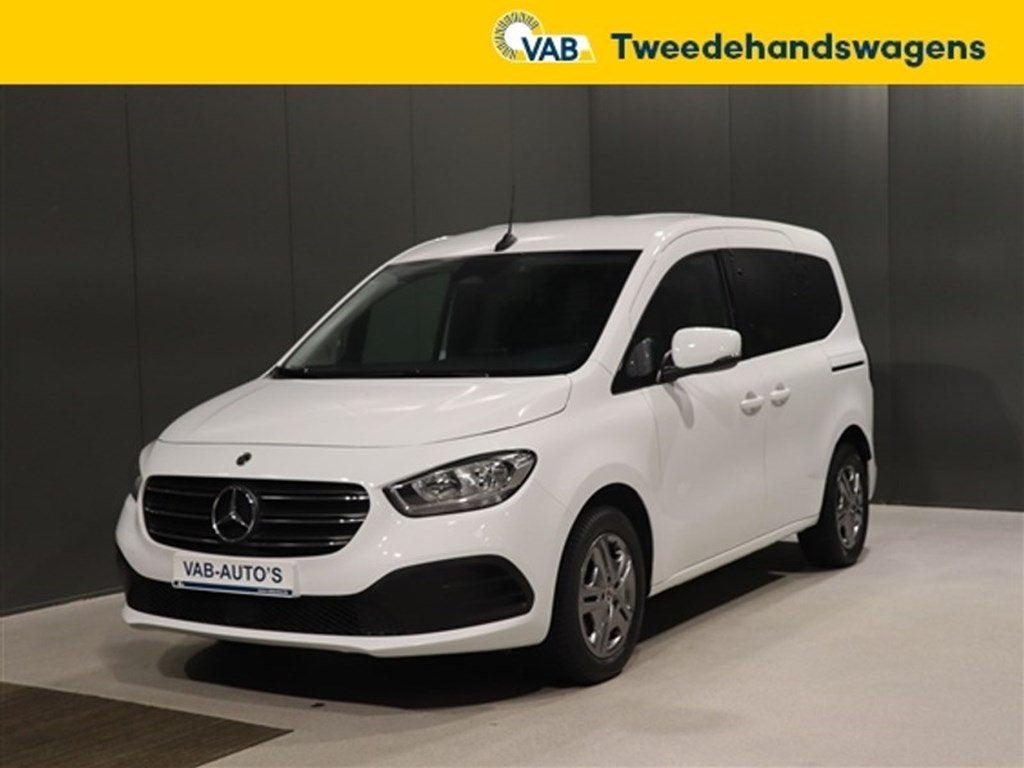 Mercedes-Benz Citan   T180 STYLE L1, 144 g/km, Monovolume, Start-stop-systeem, Wit