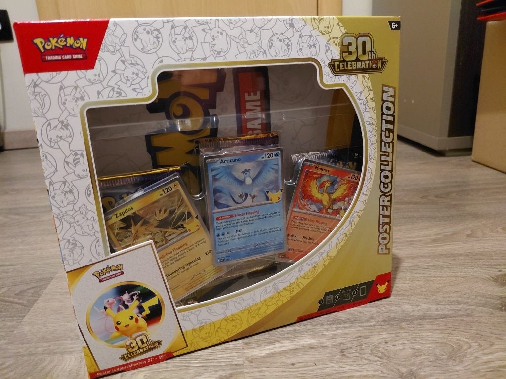 Pokémon 30th Celebration Poster Collection – NEW SEALED, Enlèvement, Neuf, Booster