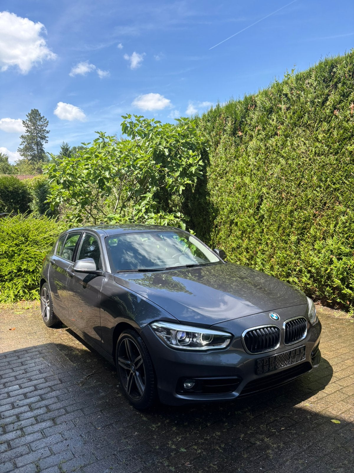 BMW 118iA Sportline/automatisch/LED/volledige BMW-tracking, Auto's, BMW, 1 Reeks, Leder, 5 deurs, Particulier