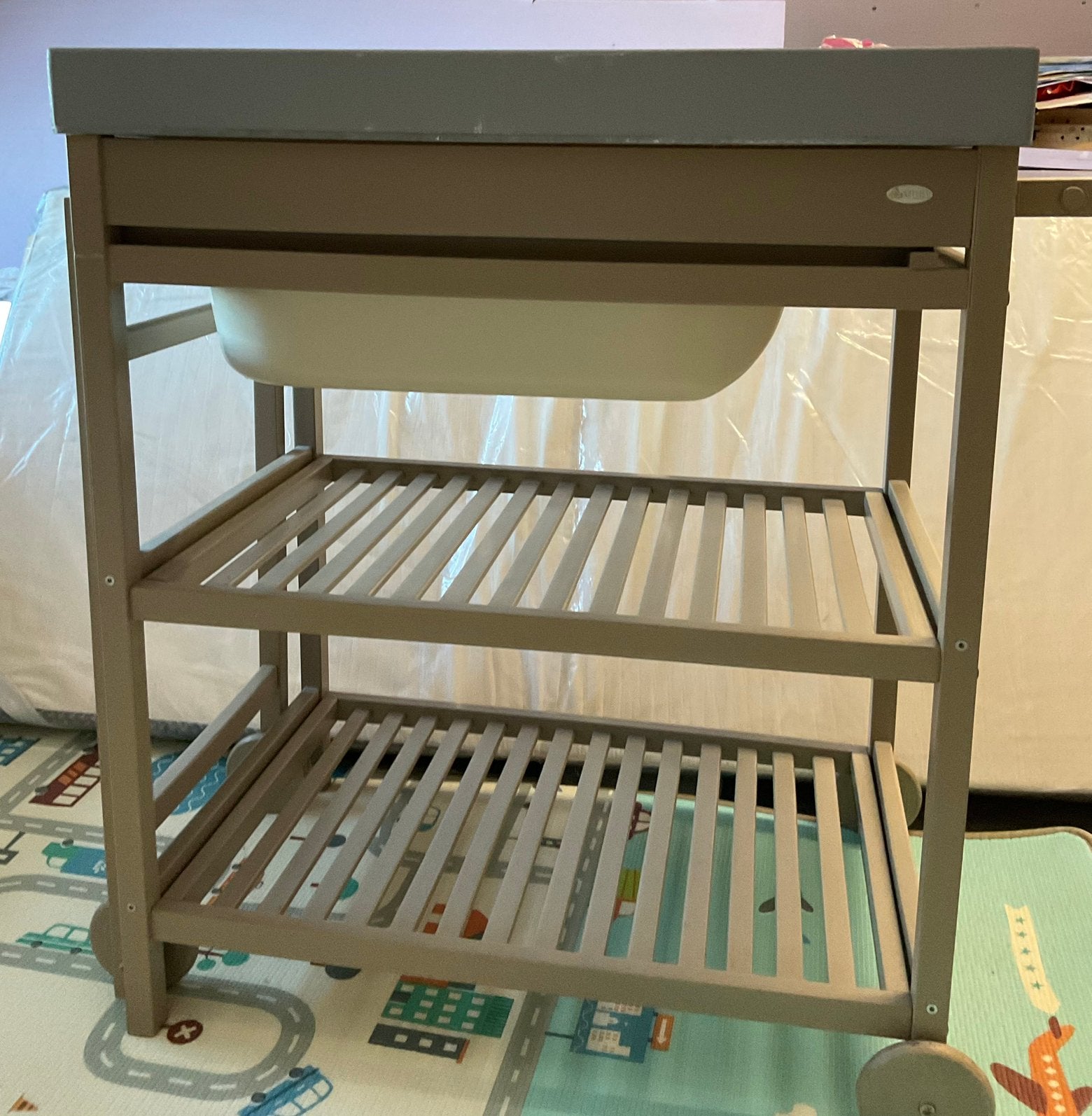 Baby aankleed tafel, Kinderen en Baby's, Ophalen, Gebruikt, Aankleedkussen