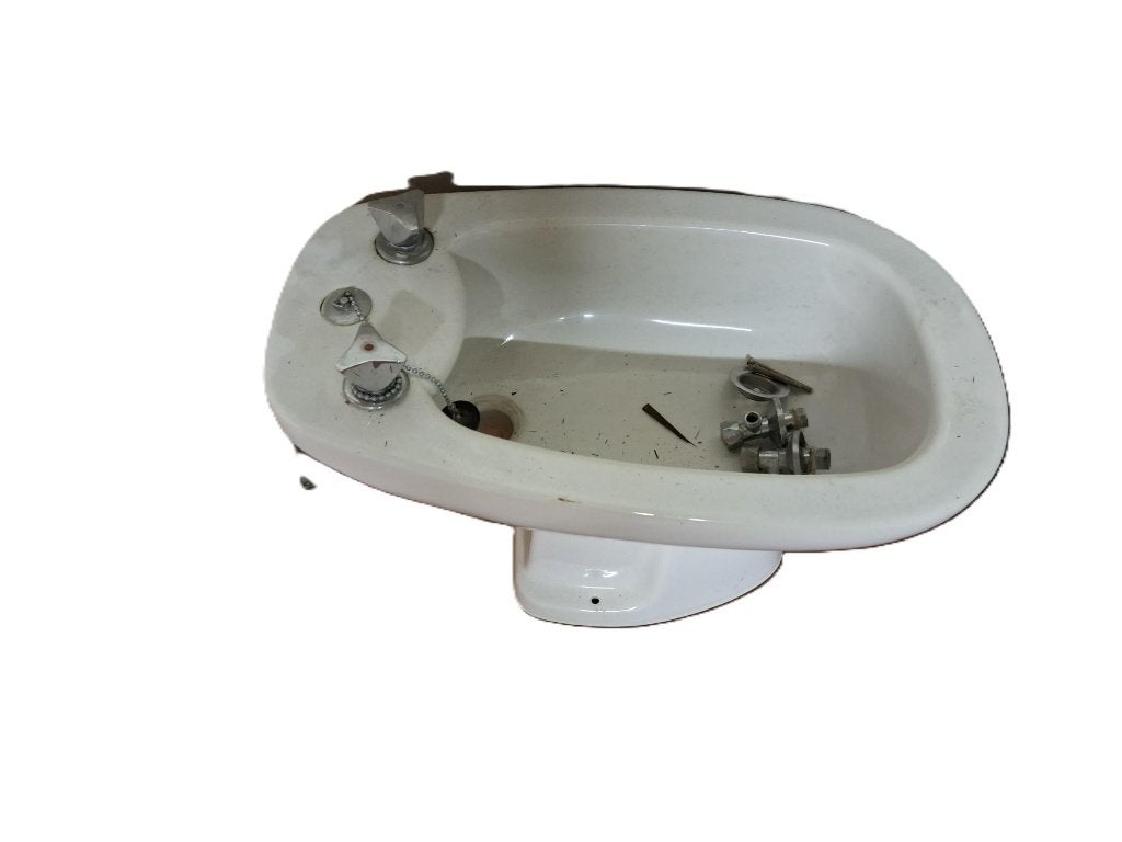 bidet, Enlèvement, Utilisé, Inox, Lavabo