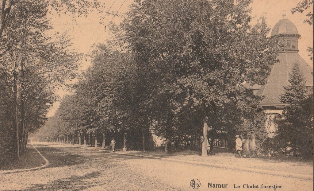 NAMEN -  Le Chalet Forestier, Verzenden, 1920 tot 1940, Gelopen, Namen