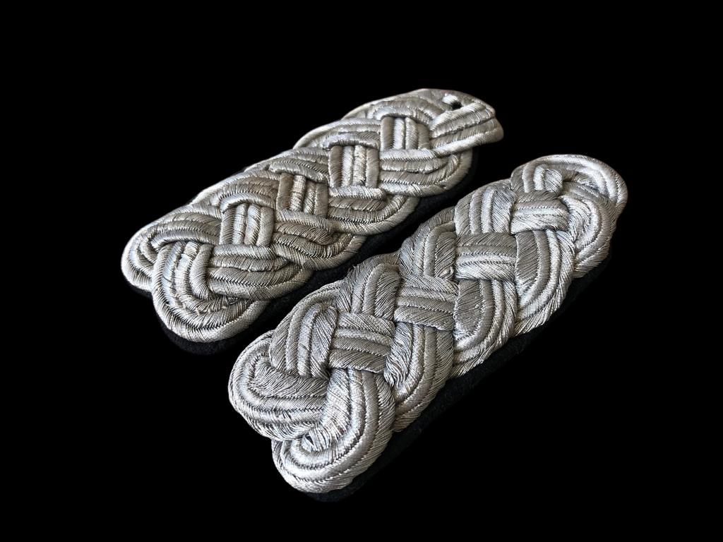 WH WW2 engineer Major schouderstukken, Verzamelen, Militaria | Tweede Wereldoorlog, Ophalen of Verzenden