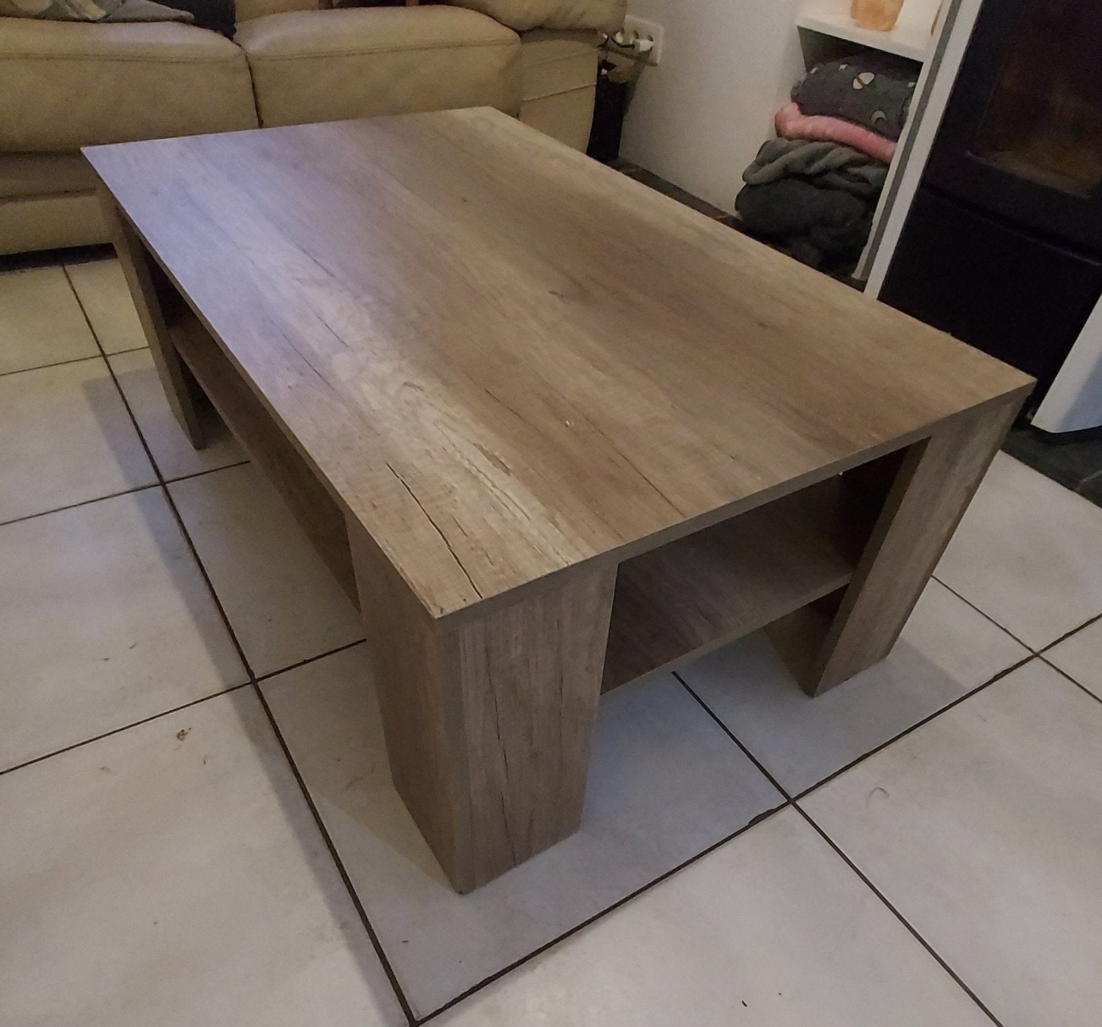 Salontafel te koop, Ophalen