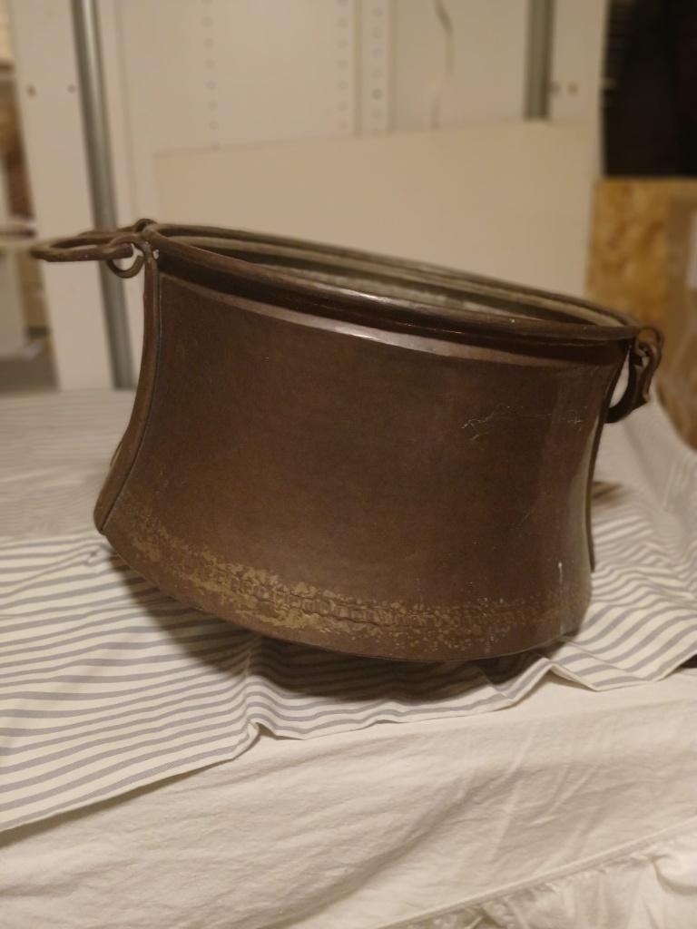koperen pot, Ophalen, Koper