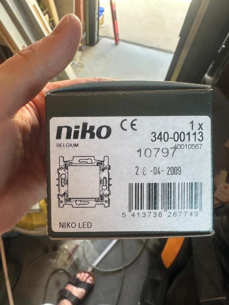 Oriëntatieverlichting 340-00113 Niko, Bricolage & Construction, Enlèvement, Neuf