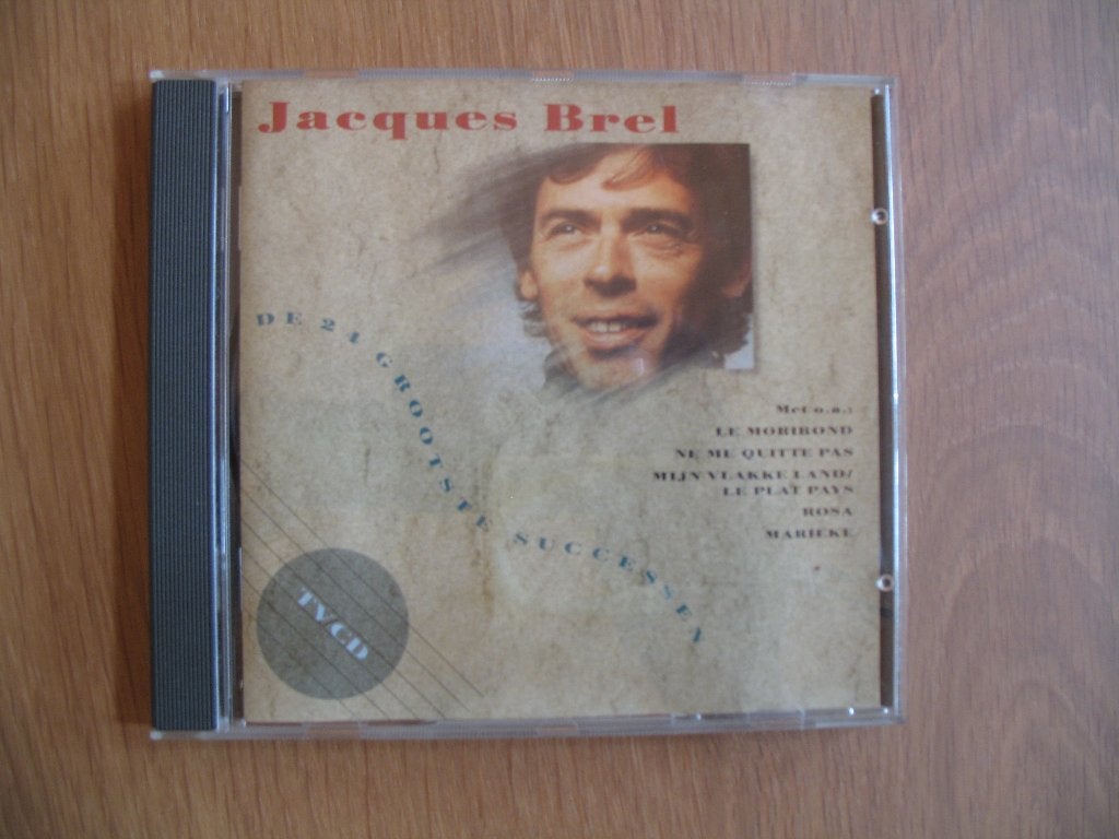 Jacques Brel, cd 1988, Ophalen of Verzenden