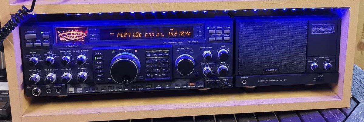 Yaesu FT-1000 met BPF-1  200 watt, Ophalen