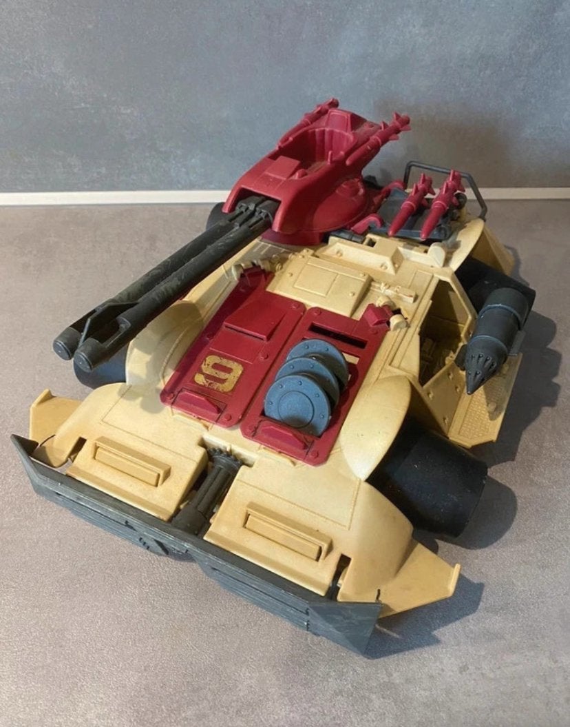 G.I. Joe Cobra Rage Vehicle 1990 Original Missing 1 Landmine, Verzamelen, Ophalen of Verzenden, Gebruikt