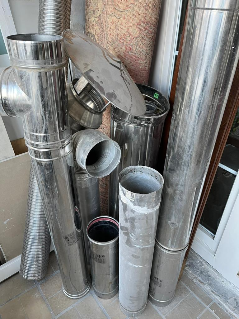 Inox afvoeren, Ophalen, Gebruikt, Inox