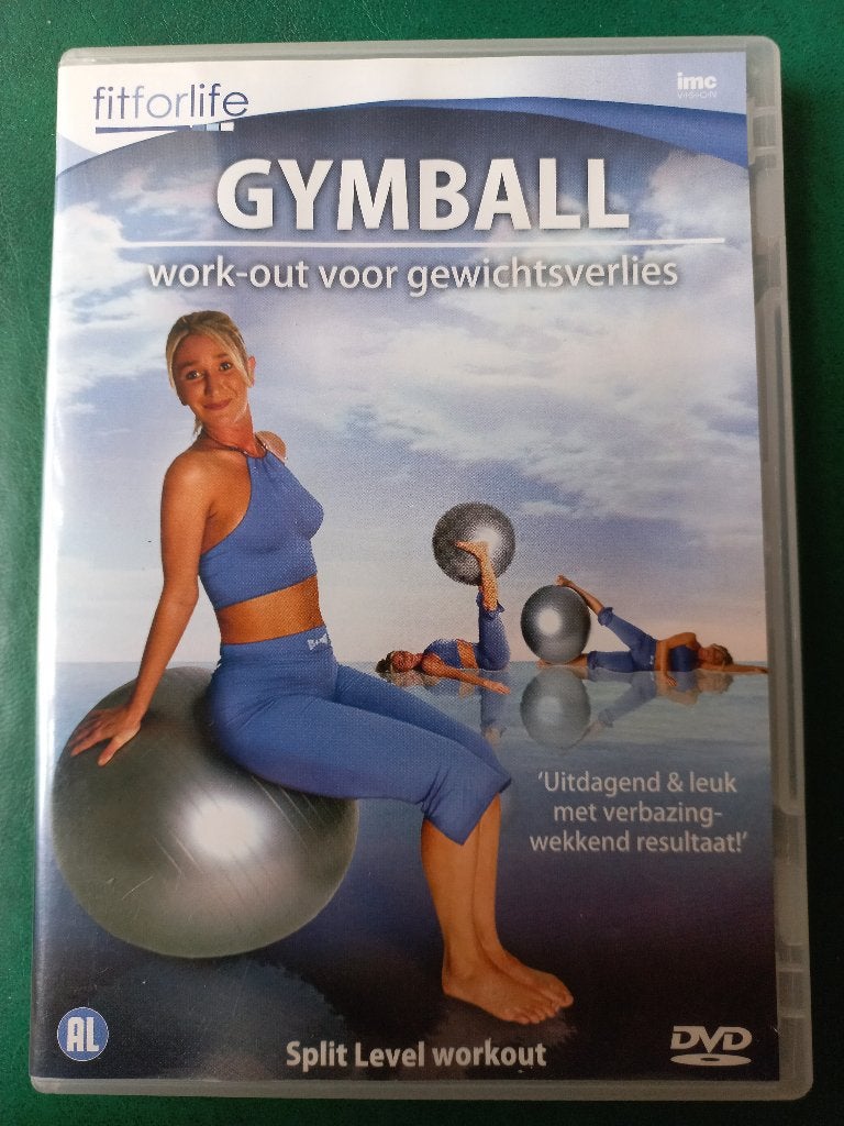 Fit for life - Gymball, Cd's en Dvd's, Dvd's | Sport en Fitness, Zo goed als nieuw, Yoga, fitness of dans, Cursus of Instructie