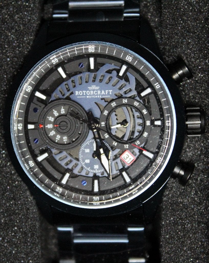 Rotorcraft COCKPIT RC2201 CHRONOGRAAF, Bijoux, Sacs & Beauté, Enlèvement ou Envoi, Neuf, Montre-bracelet