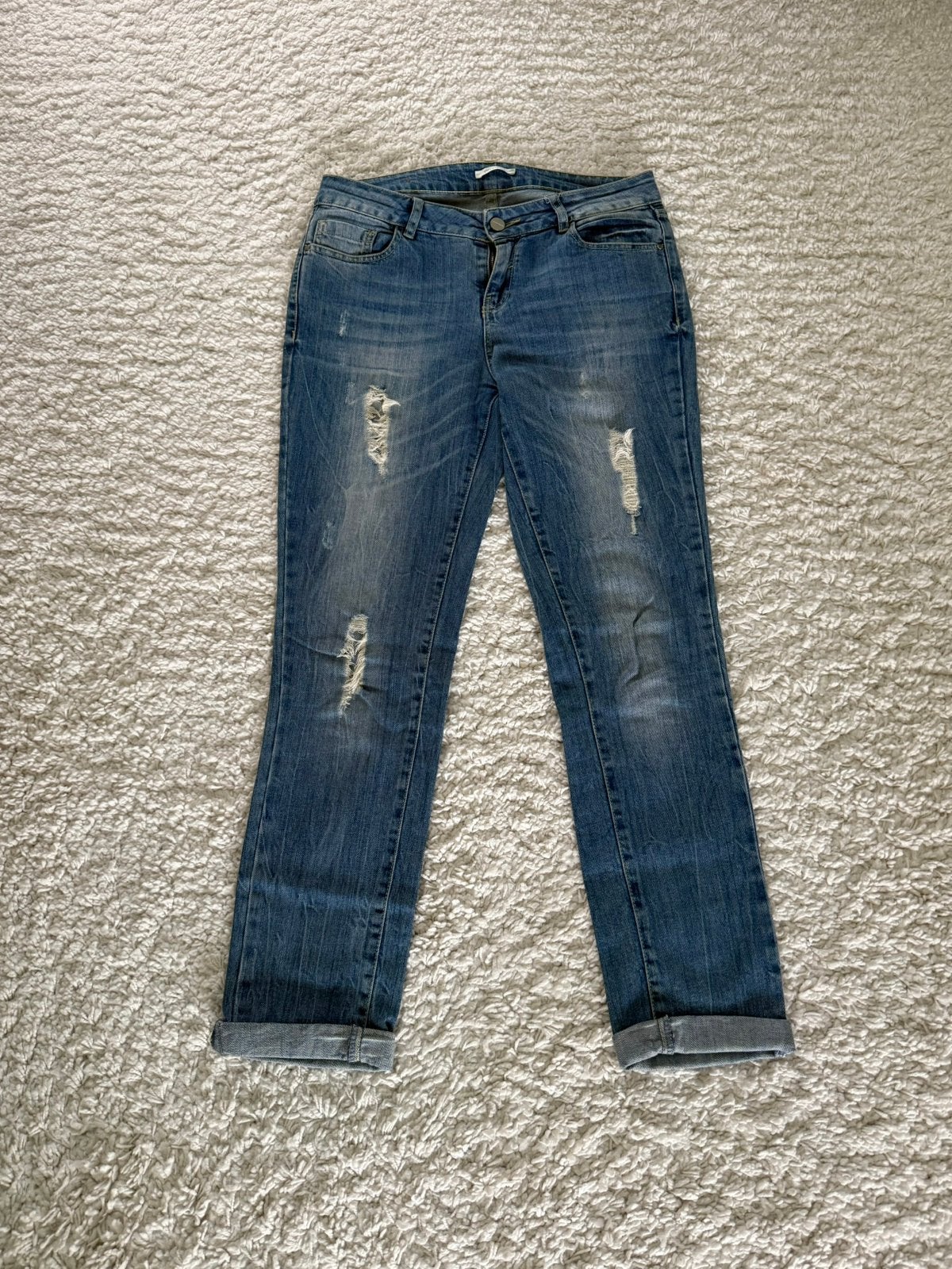Jeans, Ophalen of Verzenden, Zo goed als nieuw, Blauw