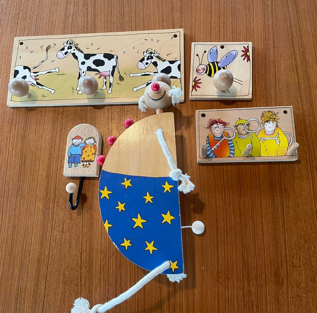 Prachtig Janbibejan kapstoks + muziek decoratie, Ophalen of Verzenden, Zo goed als nieuw