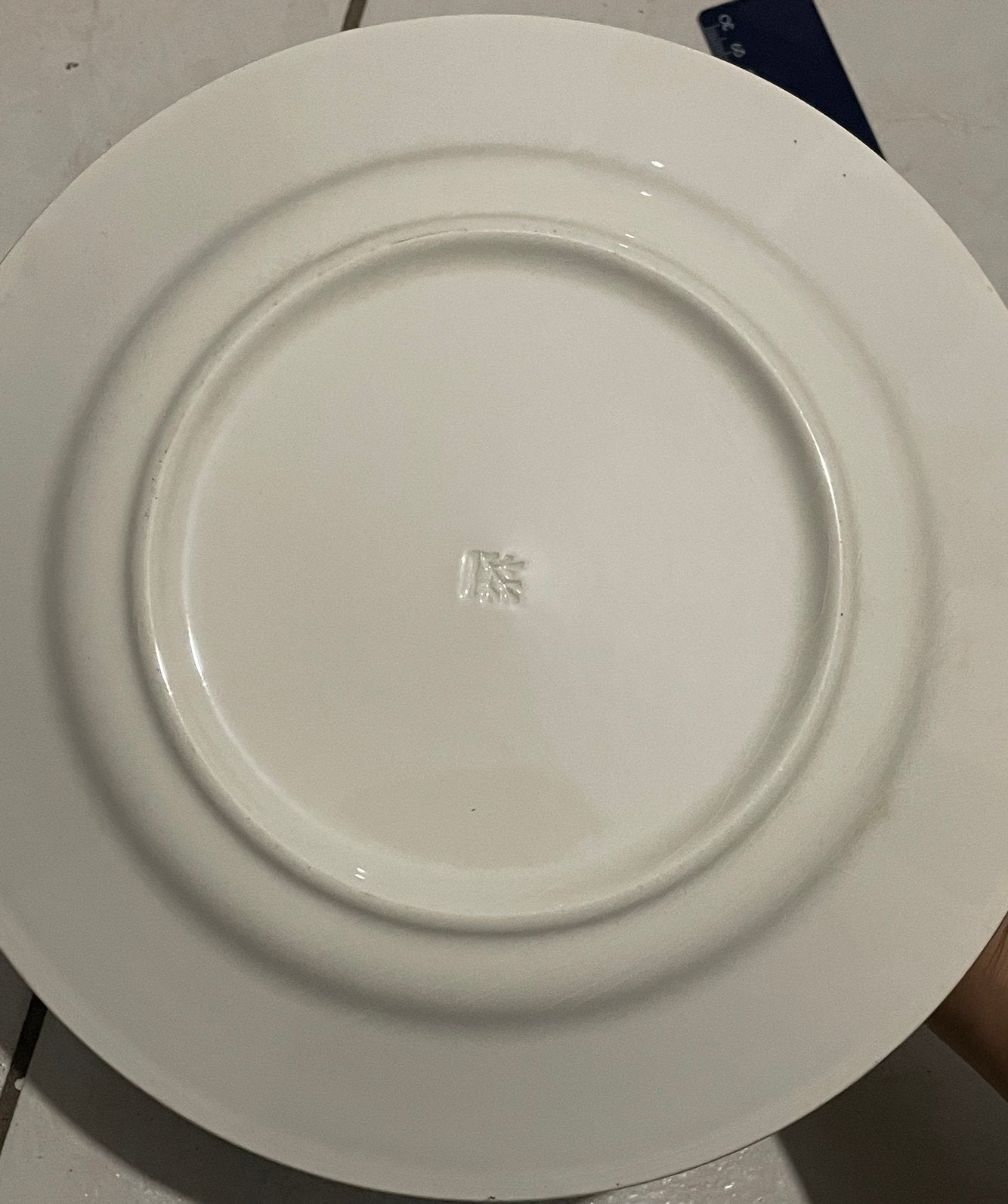 Assiette à petit-déjeuner vintage céramique  Ø 23,5 cm, Enlèvement ou Envoi