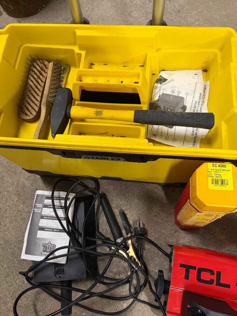 Lasapparaat, Ophalen, Gebruikt, Elektroden