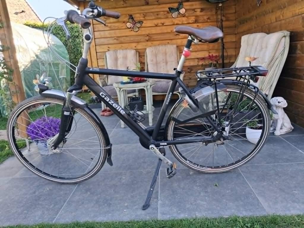 Vélo Gazelle Orange Plus Nex 7 pour homme taille 53, Vitesses, Frein à tambour, Enlèvement, Gazelle