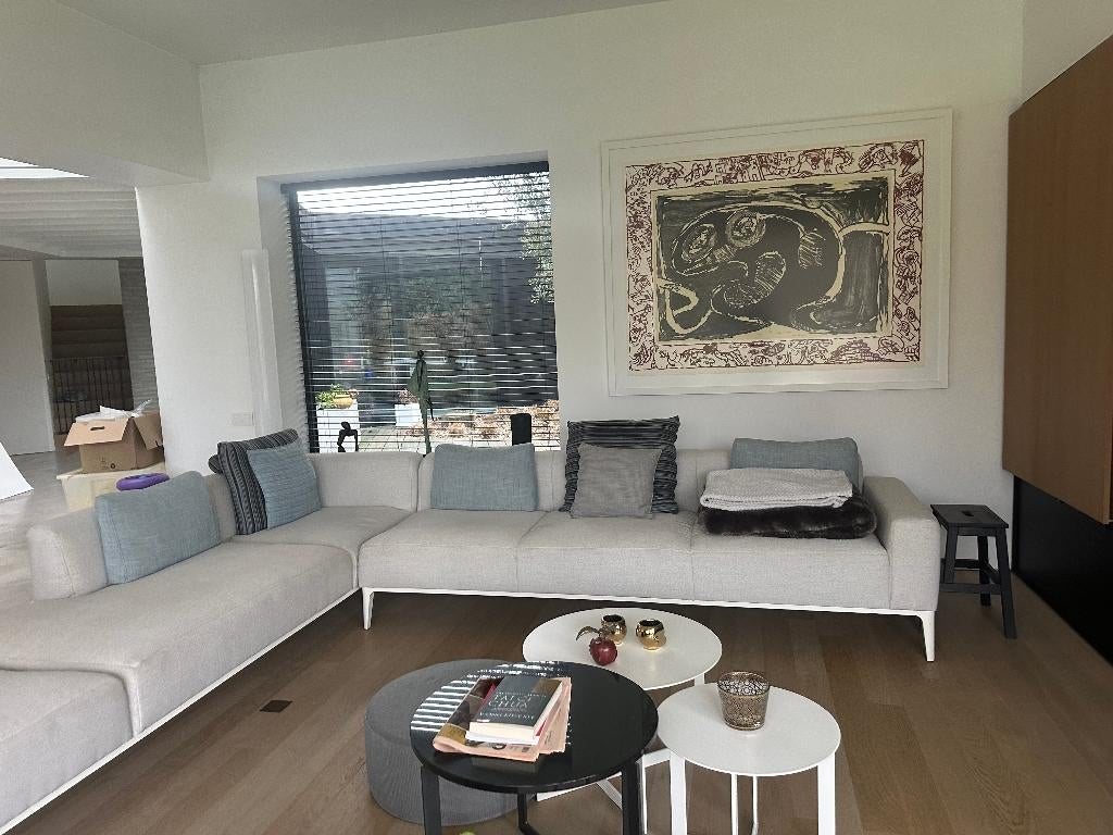 Siège : combinaison d'angle sur mesure avec chaise longue, 150 cm ou plus, 300 cm ou plus, Quatre personnes ou plus, Design