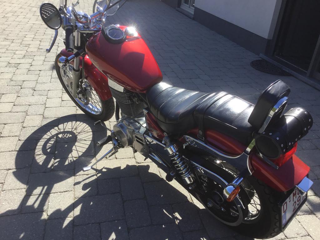 Zeer mooie suzuki savage, Ophalen
