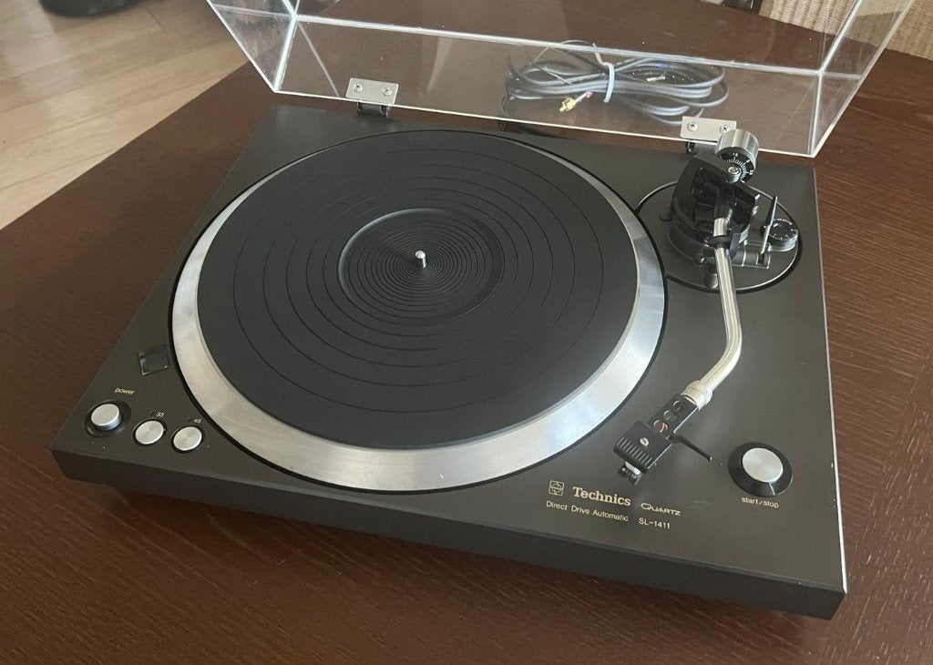 Technics SL1411 platenspeler in mint conditie, Ophalen, Automatisch, Zo goed als nieuw, Platenspeler