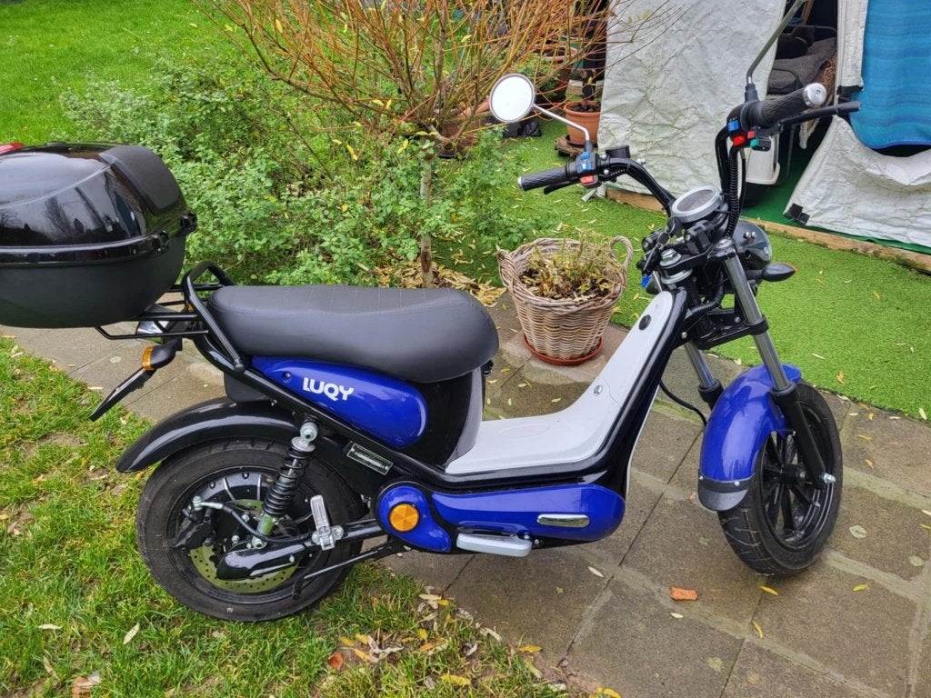 Brommer elektrisch, Vélos & Vélomoteurs, Autres marques, Enlèvement, Utilisé, Électrique