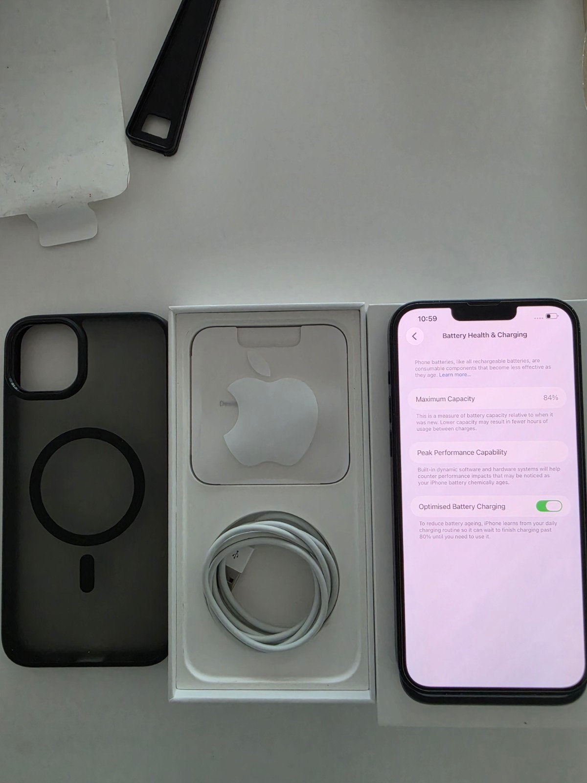 iPhone 14 Plus 128GB – proper exemplaar, Telecommunicatie, Mobiele telefoons | Hoesjes en Screenprotectors | Apple iPhone, Ophalen of Verzenden
