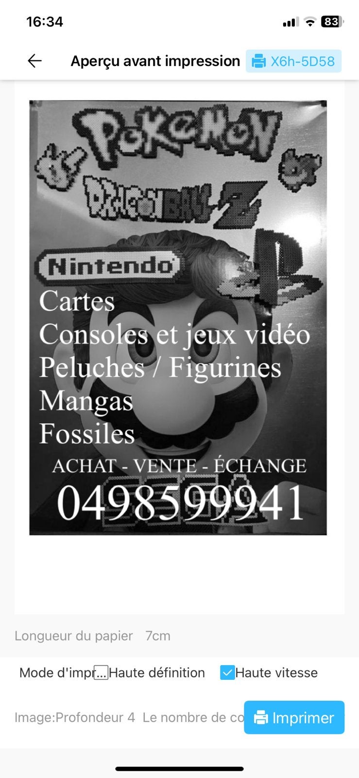 Achat - vente - échange cartes, consoles, goodies, Tickets & Billets