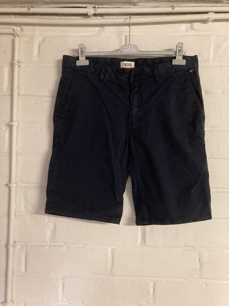 Donkerblauw short, Tommy Hillfiger, maat 33, Blauw, Overige maten, Ophalen of Verzenden, Zo goed als nieuw