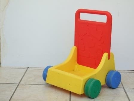Duwwagentje 3 stuks loopwagentje beste staat 3 verschillende, Ophalen, Gebruikt