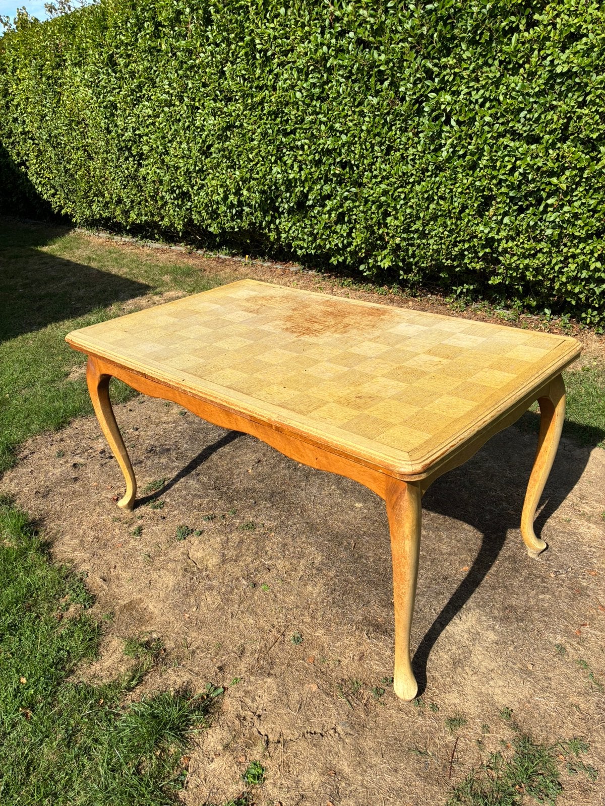 Table chêne a restaurer, Maison & Meubles, Tables | Tables de salon, Enlèvement, Utilisé, Chêne