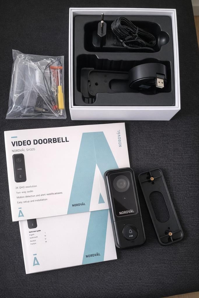 Deurbel videobel Nordval SH105, Huis en Inrichting, Deurbellen, Nieuw, Ophalen of Verzenden