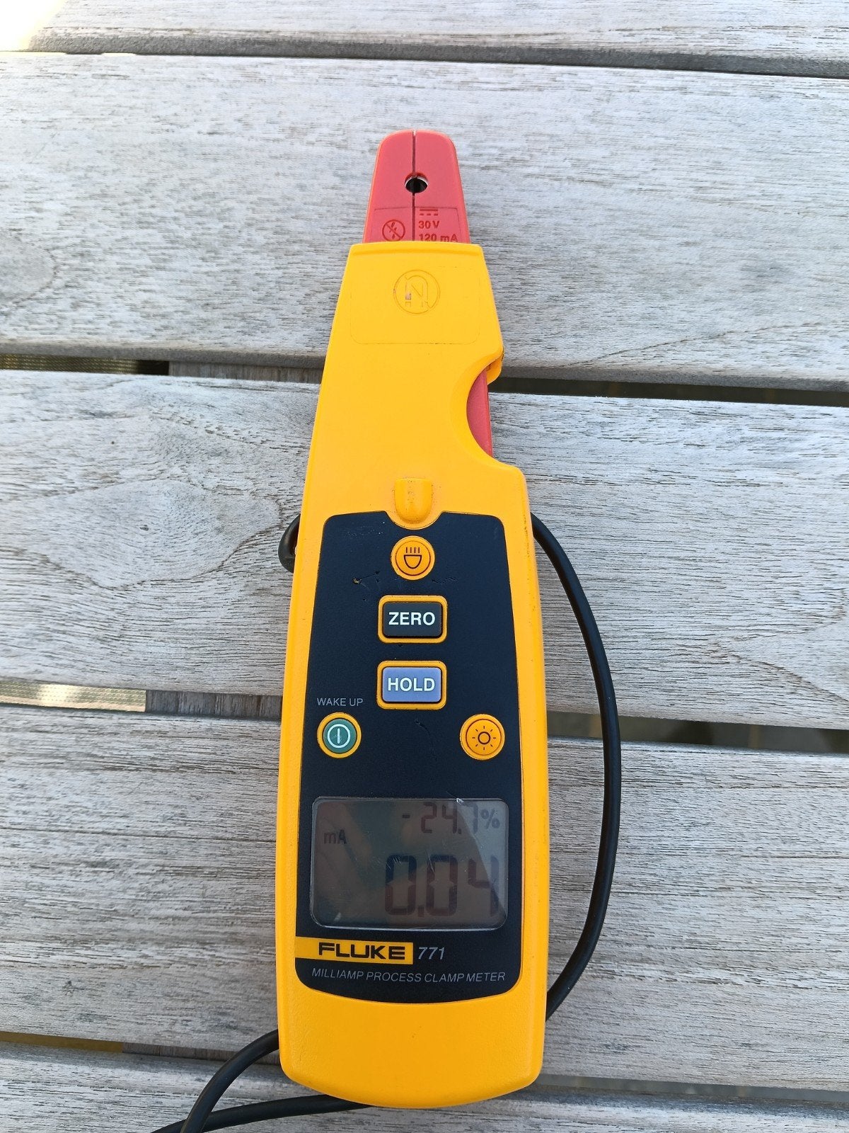 Fluke 771, Ophalen