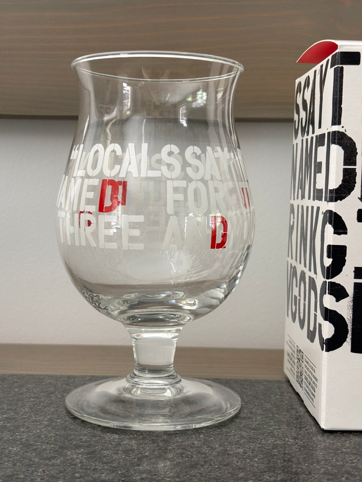 Duvel Michel Moortgat, Ophalen, Nieuw, Bierglas